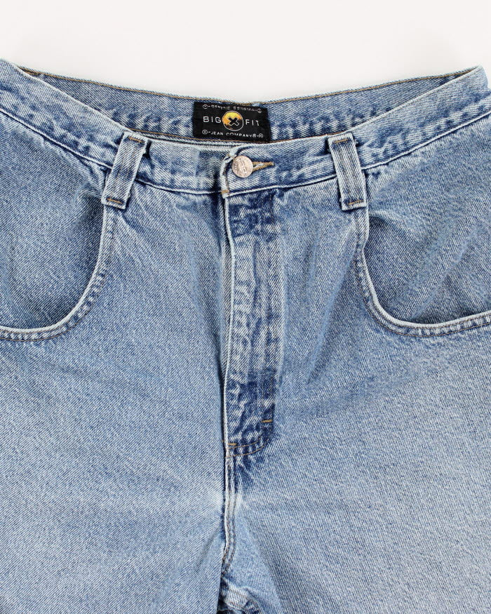 Vintage Men's Baggy Jean Shorts - W28