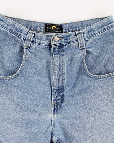 Vintage Men's Baggy Jean Shorts - W28