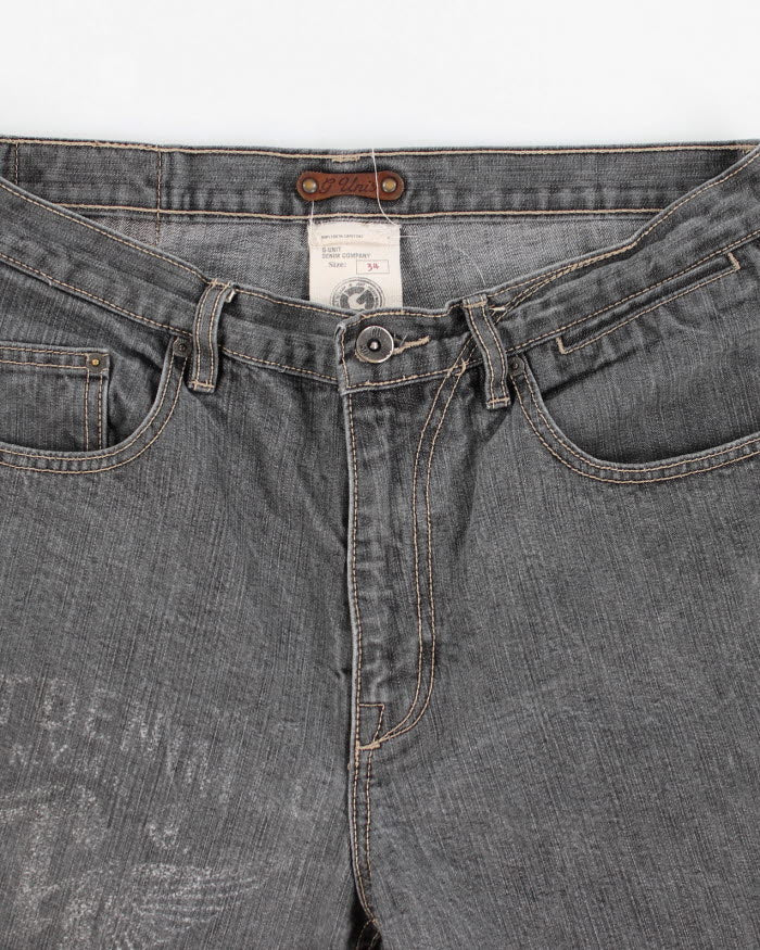 Y2k Men's G-Unit Denim Jorts - W34