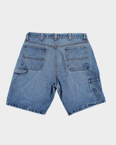 Y2k Men's Burnt Denim Jorts - W36