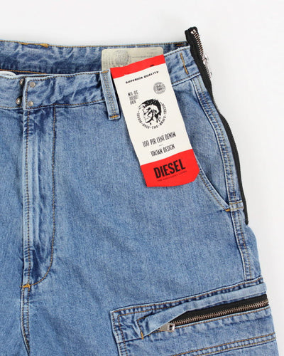 Y2k Diesel Men's Denim Jorts - W33