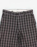 Dickies Regular Fit Check Grey Shorts W32