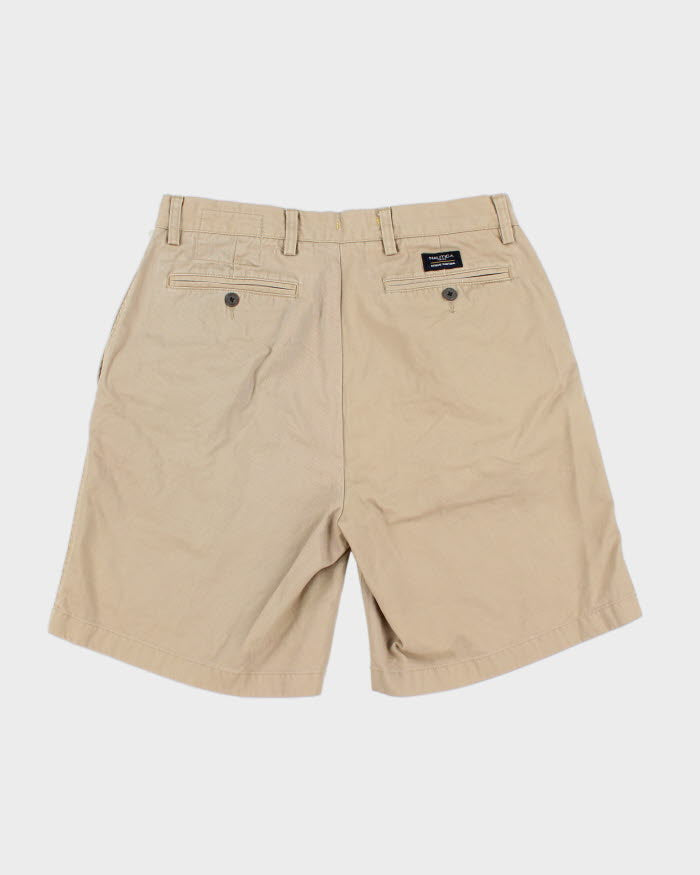 Nautica Beige Classic Fit Shorts W32 Rokit