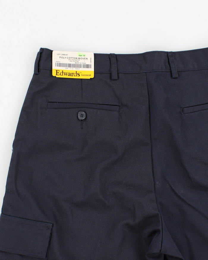 Deadstock Edwards Navy Shorts W32