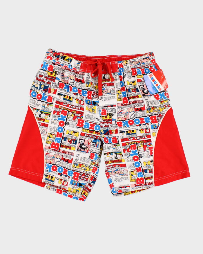 Deadstock Bazooka Comic Swim Shorts