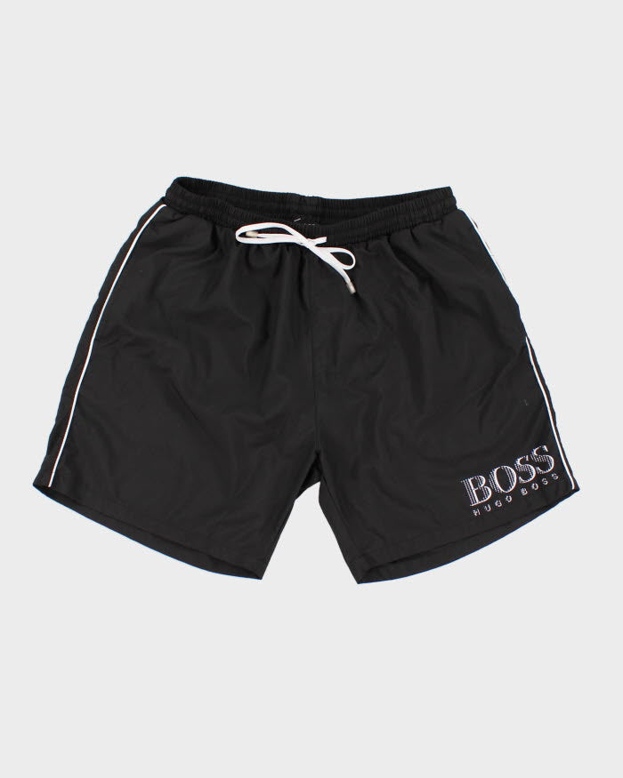 Huge Boss Black Swim Shorts - L