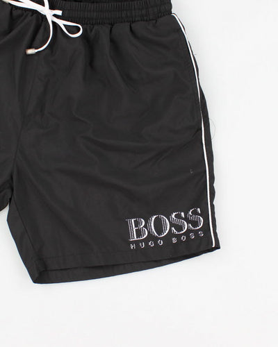 Huge Boss Black Swim Shorts - L