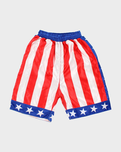 Flag Patriotic Boxing Shorts - XL