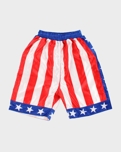 Flag Patriotic Boxing Shorts - XL