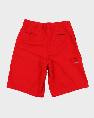 Dickies Red Loose Fit Shorts - W38