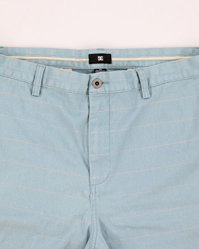 DC Blue Stripe Shorts - W36
