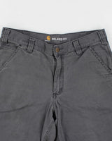 Carhartt Grey Carpenter Shorts - W34