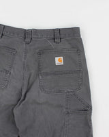 Carhartt Grey Carpenter Shorts - W34