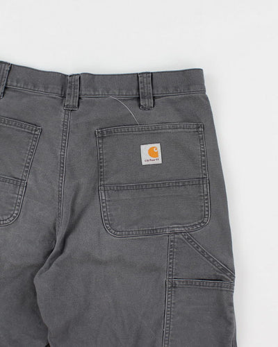 Carhartt Grey Carpenter Shorts - W34