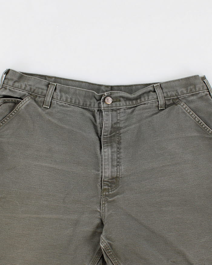 Carhartt Khaki Carpenter Shorts - W36