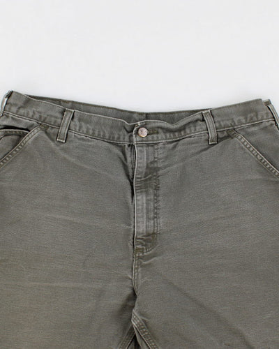Carhartt Khaki Carpenter Shorts - W36