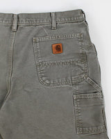 Carhartt Khaki Carpenter Shorts - W36