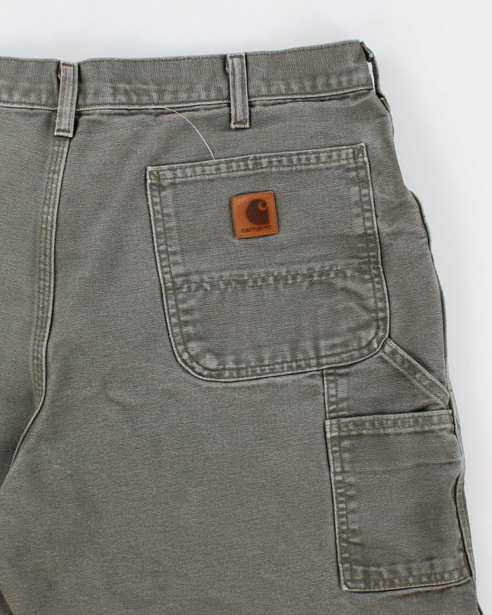 Carhartt Khaki Carpenter Shorts - W36