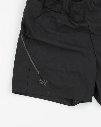 Arc'teyrx Men's Black Running Shorts - S