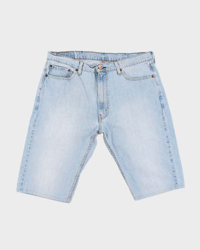 Vintage Levi's 505 Light Wash Denim Shorts - W40