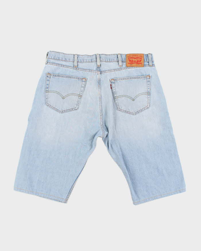 Vintage Levi's 505 Light Wash Denim Shorts - W40
