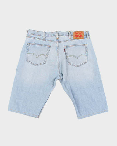 Vintage Levi's 505 Light Wash Denim Shorts - W40