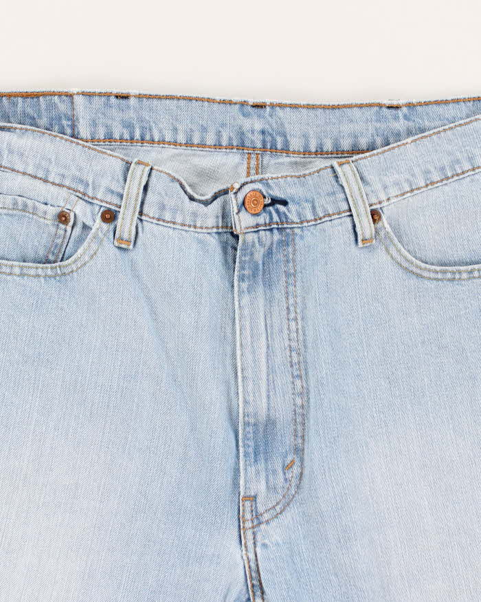 Vintage Levi's 505 Light Wash Denim Shorts - W40