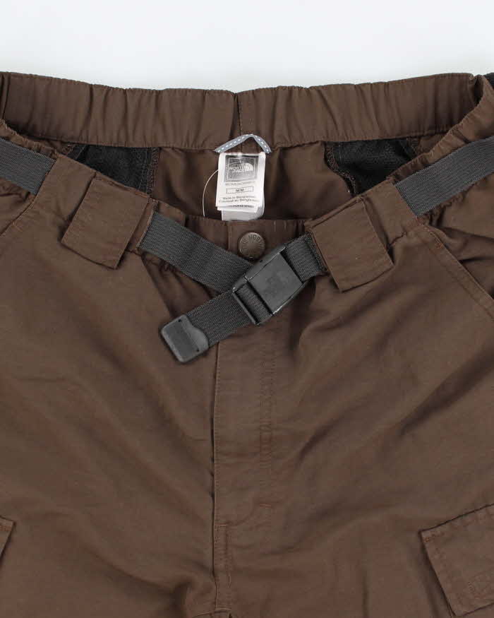 The North Face Brown Cargo Shorts - W36