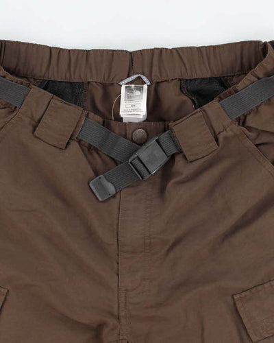 The North Face Brown Cargo Shorts - W36