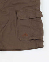 The North Face Brown Cargo Shorts - W36