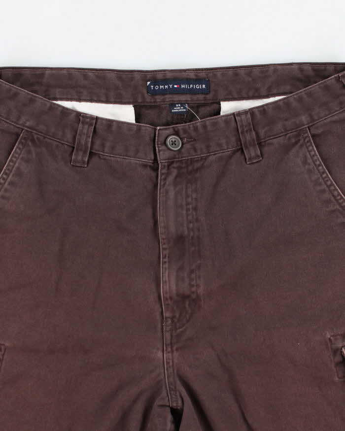 Tommy Hilfiger Brown Cargo Shorts - W33