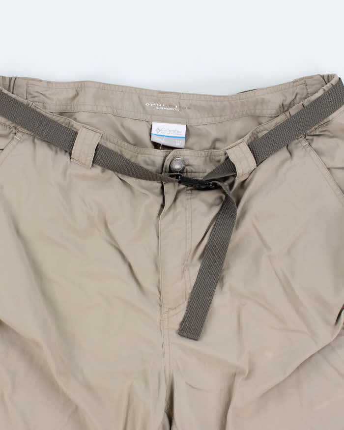 Y2k 00s Columbia Grey Shorts - W38
