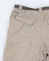 Y2k 00s Columbia Grey Shorts - W38