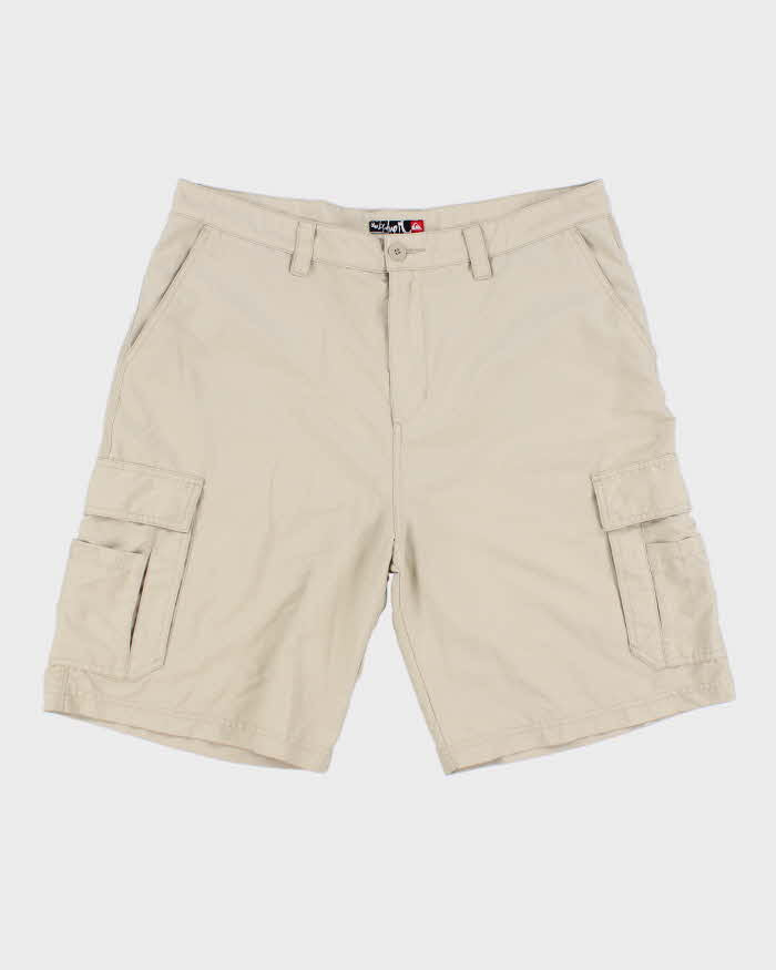 Y2k 00s Quicksilver Cargo Shorts - W38