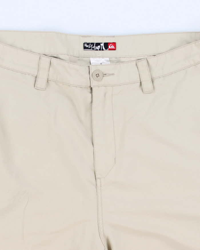 Y2k 00s Quicksilver Cargo Shorts - W38