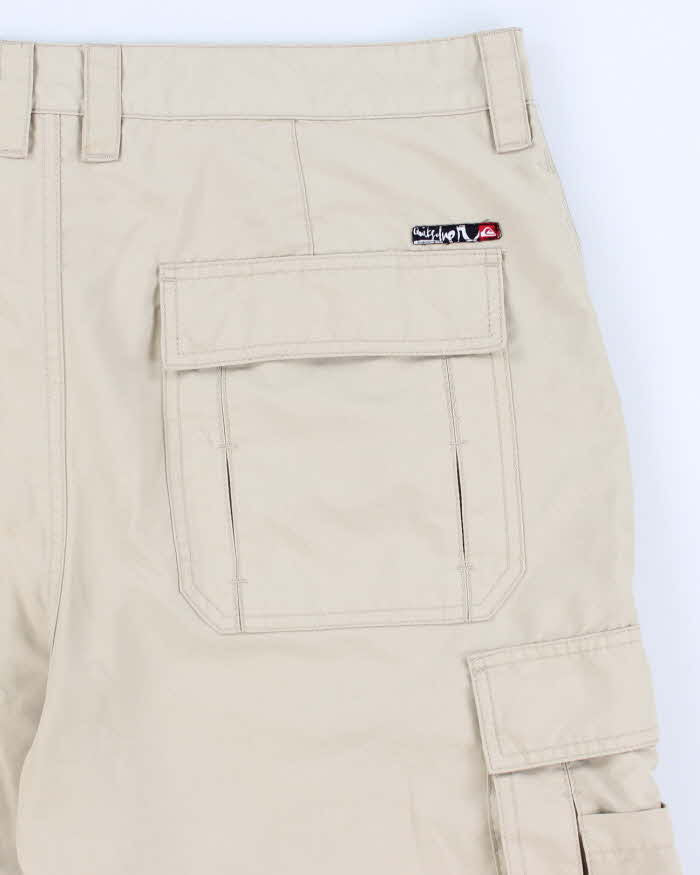 Y2k 00s Quicksilver Cargo Shorts - W38