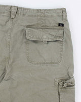 Quicksilver Khaki Cargo Shorts - W40