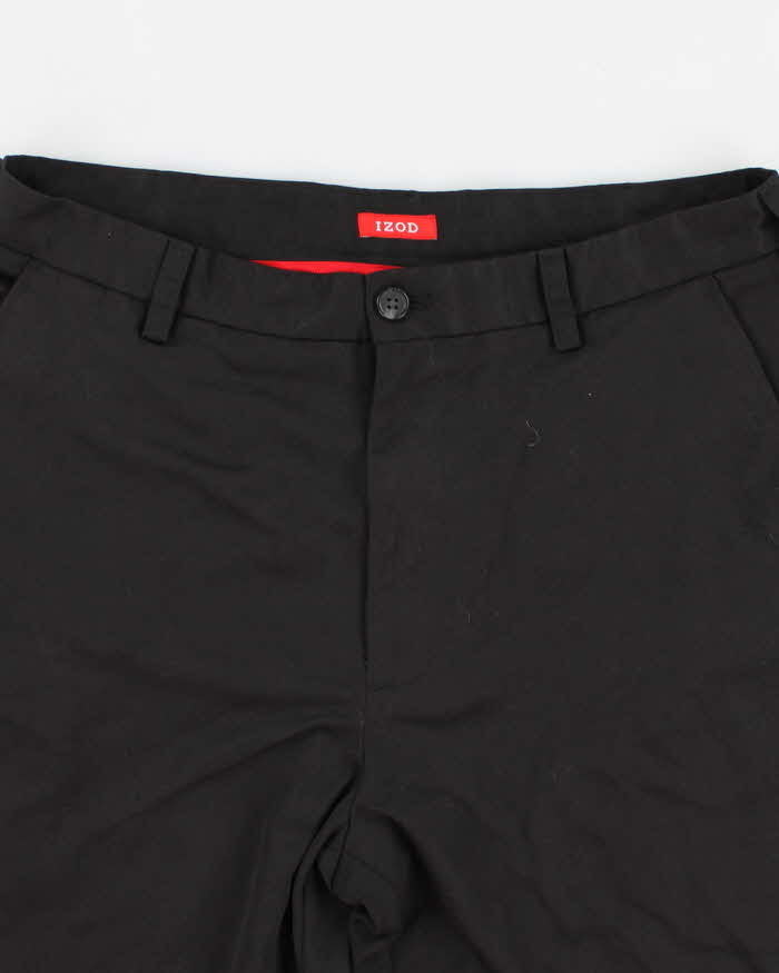 Izod Men's Black Shorts - W34