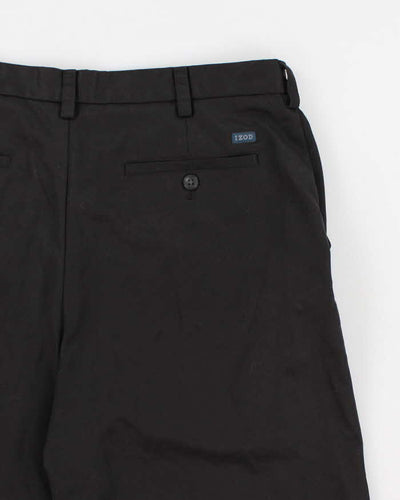 Izod Men's Black Shorts - W34