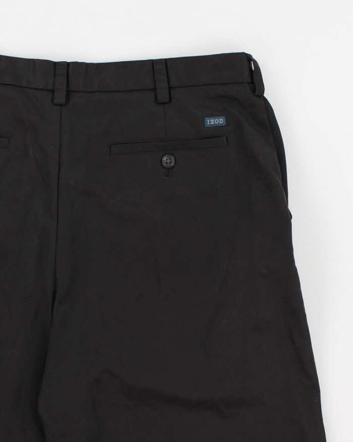 Izod Men's Black Shorts - W34