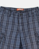 Lee Dungarees Blue Check Shorts - W36