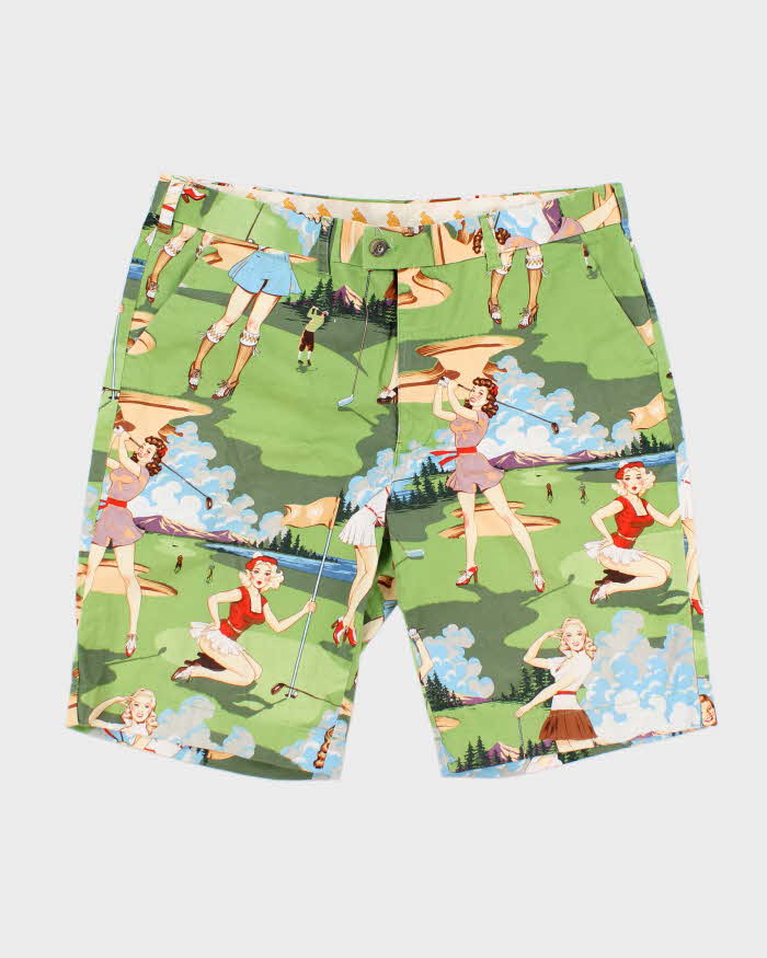 Loud Mouth Golf Print Shorts - W40