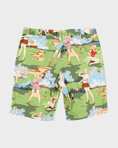 Loud Mouth Golf Print Shorts - W40