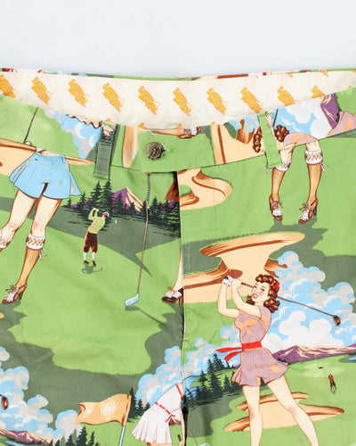 Loud Mouth Golf Print Shorts - W40