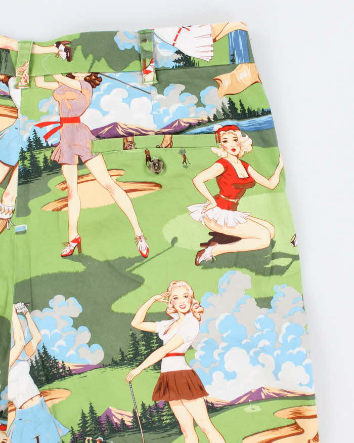 Loud Mouth Golf Print Shorts - W40
