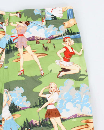 Loud Mouth Golf Print Shorts - W40