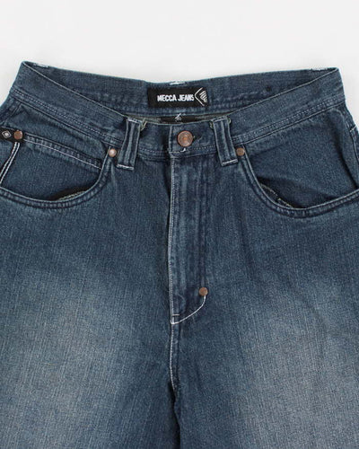Vintage Y2k 00s Mecca Jeans Denim Jorts - W30