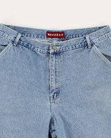 Vintage 90s Nevada Carpenter Denim Shorts - W36