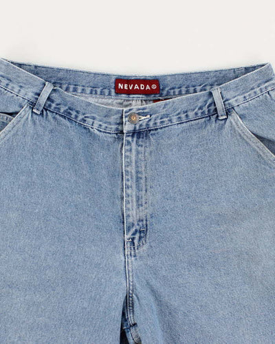 Vintage 90s Nevada Carpenter Denim Shorts - W36