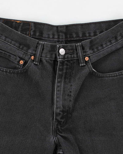 Levi's 550 Black Denim Shorts - W32